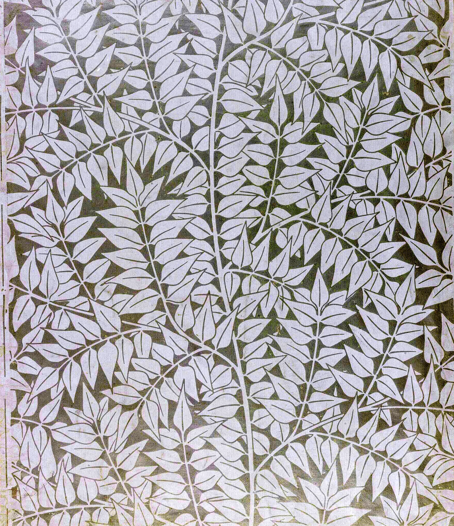 Branch by William Morris, Cream on Ivory colourway