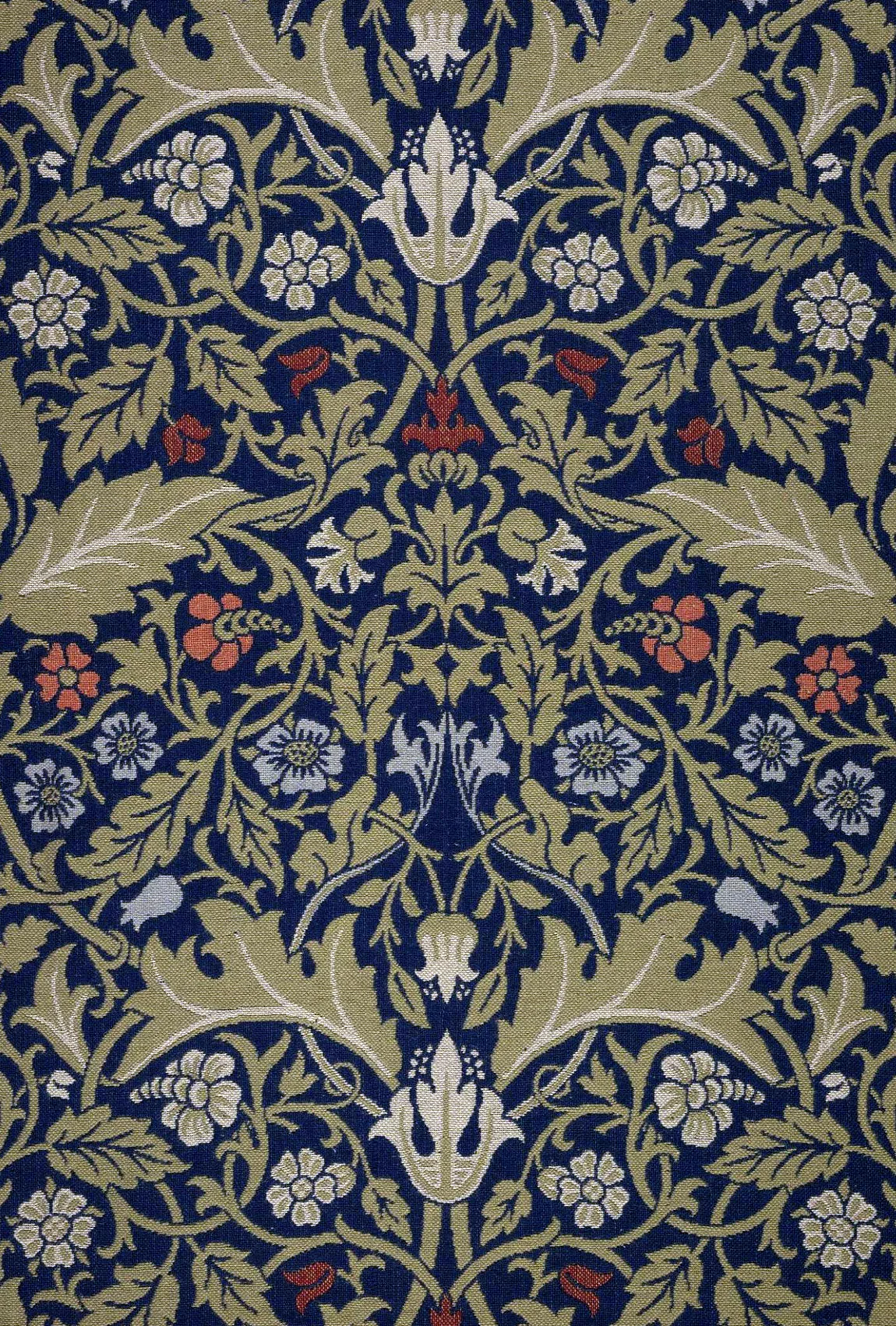 Campion by Morris & Co. (designer not recorded), Black colourway