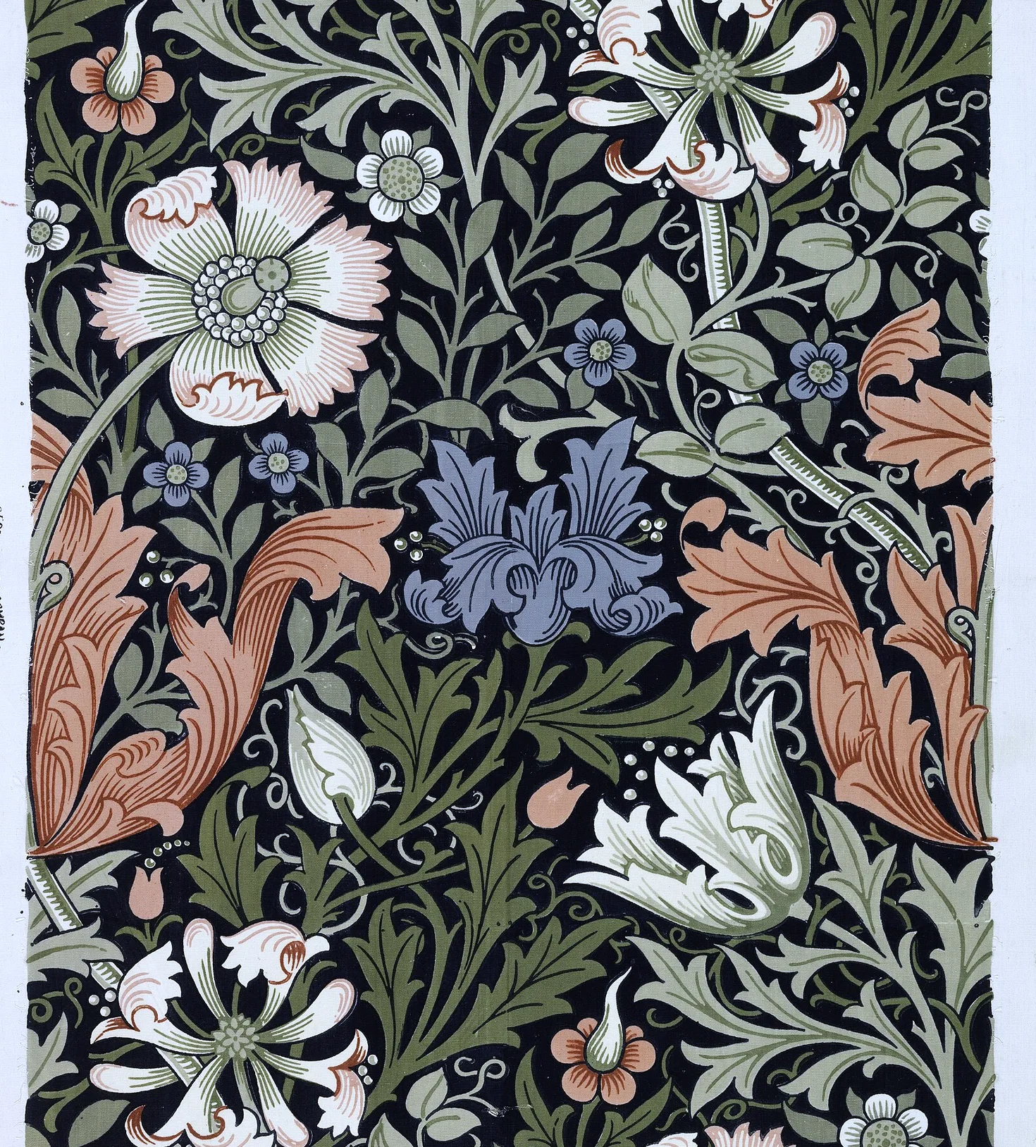 Compton by J.H. Dearle, Black colourway
