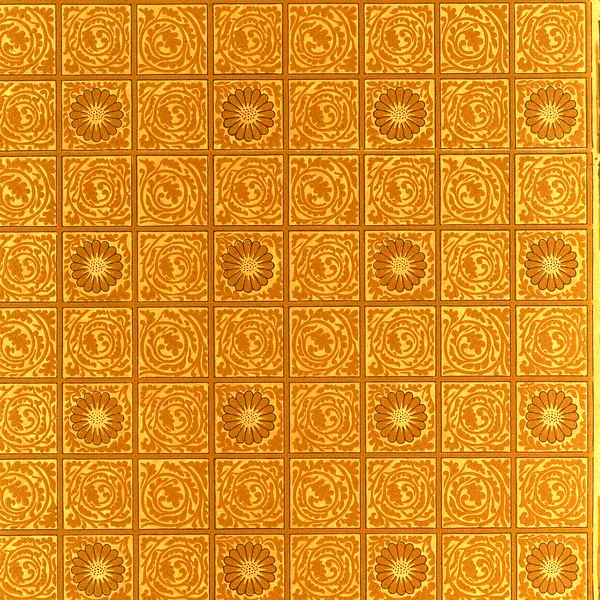 Diaper pattern, Terracotta colourway
