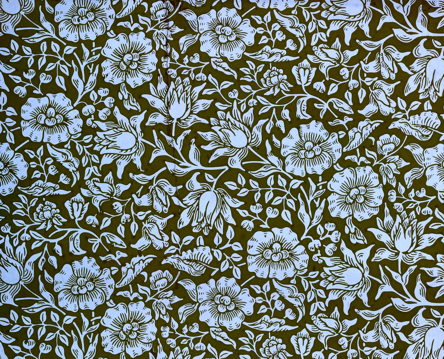 Mallow by Kate Faulkner, Blue colourway