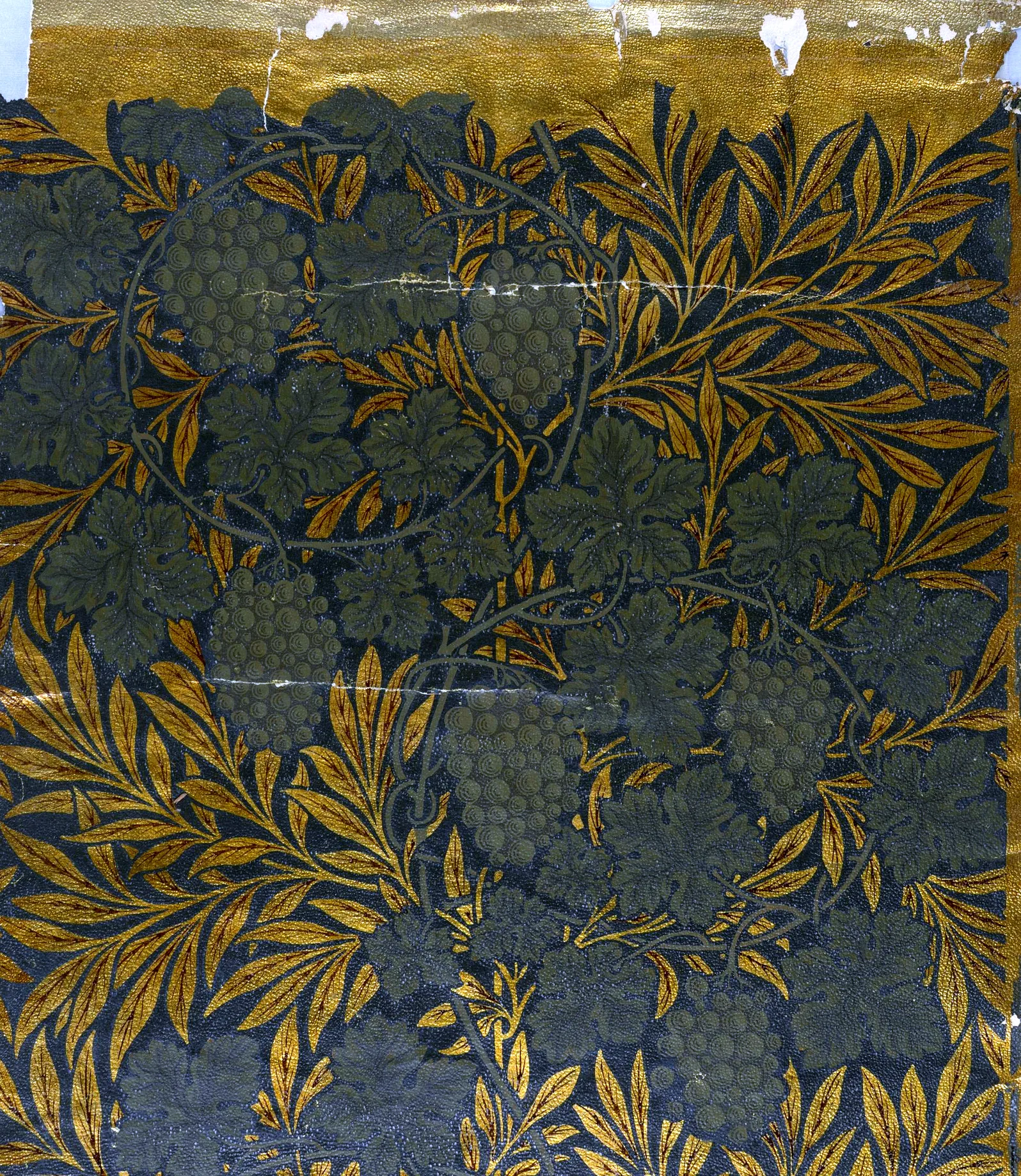 Vine by William Morris, Charcoal colourway
