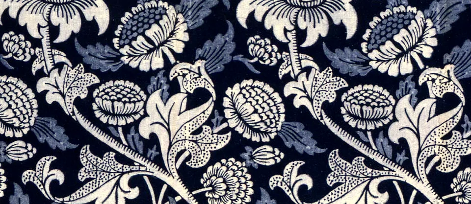 Wey by William Morris, Black colourway