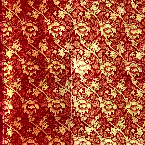 Wey pattern, Red colourway
