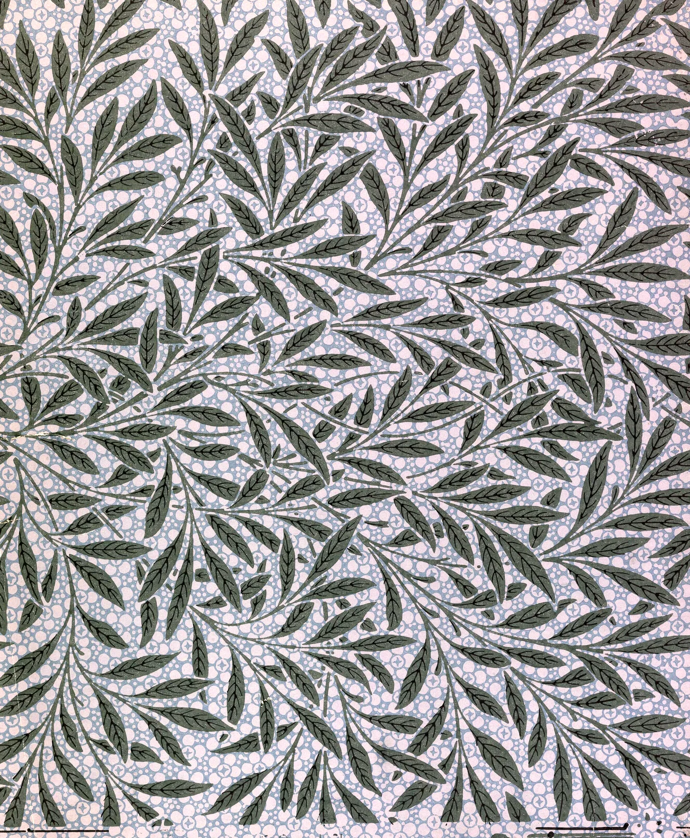 Willow Bough by William Morris, Charcoal colourway
