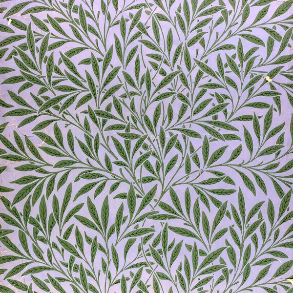Willow pattern, Green on Ivory colourway