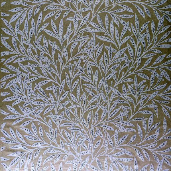 Willow pattern, Ivory on Stone colourway