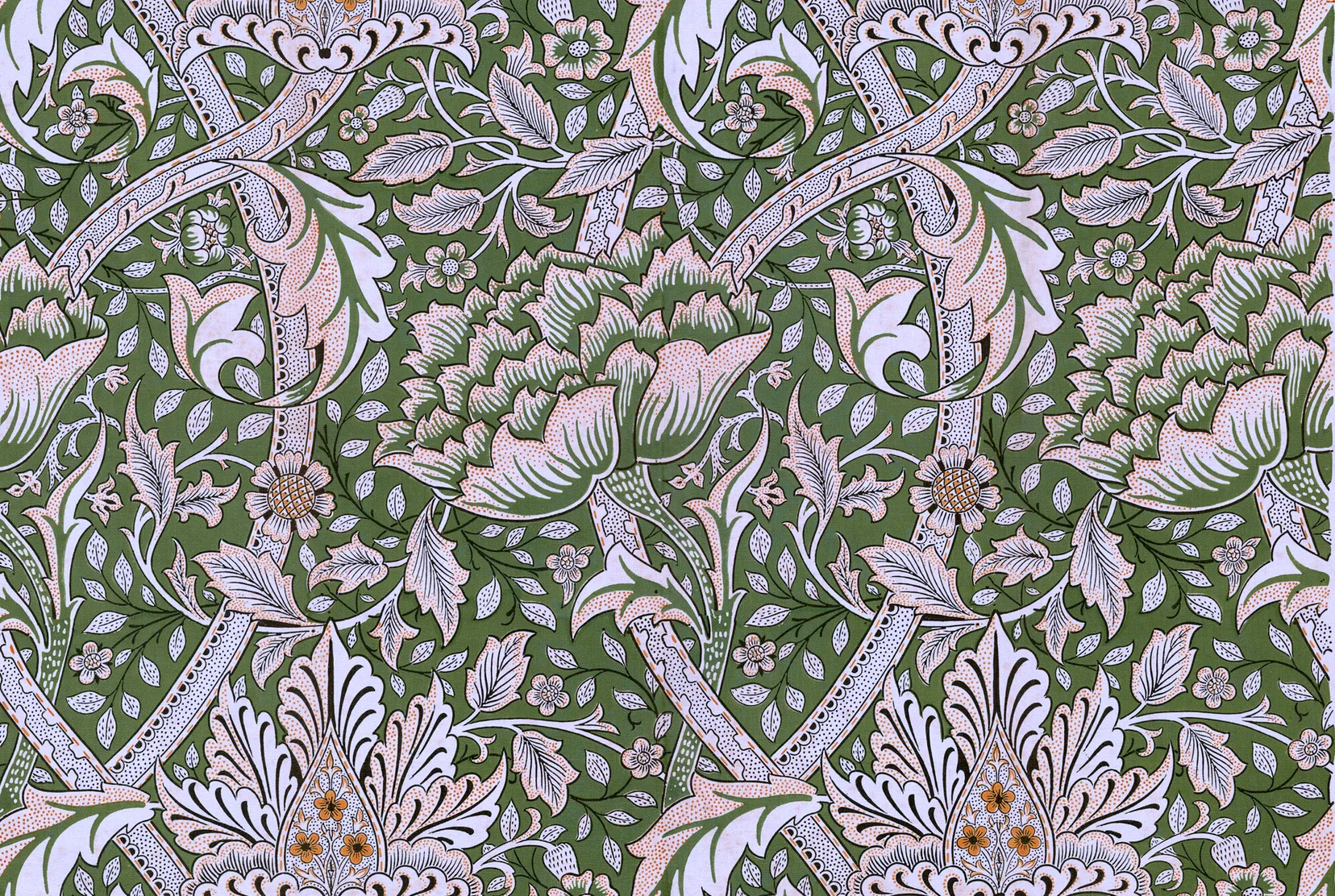 Windrush by William Morris, Green colourway